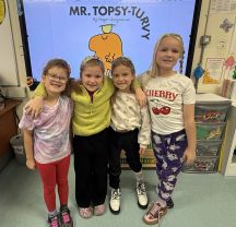 Topsy Turvy Day in Room 3🥳